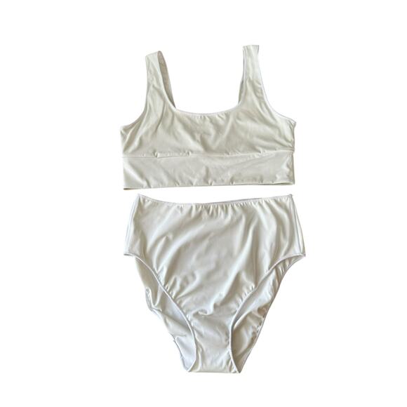 Free People Contour White Bikini Set - Picture 6 of 12